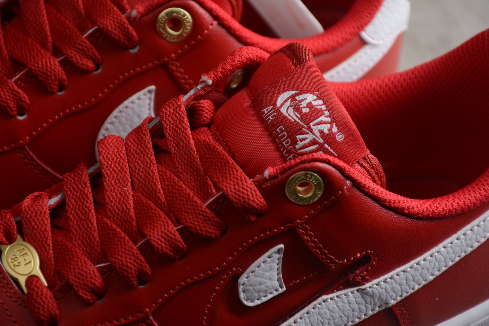 Nike Air Force 1 '07 Premium "Team Red"