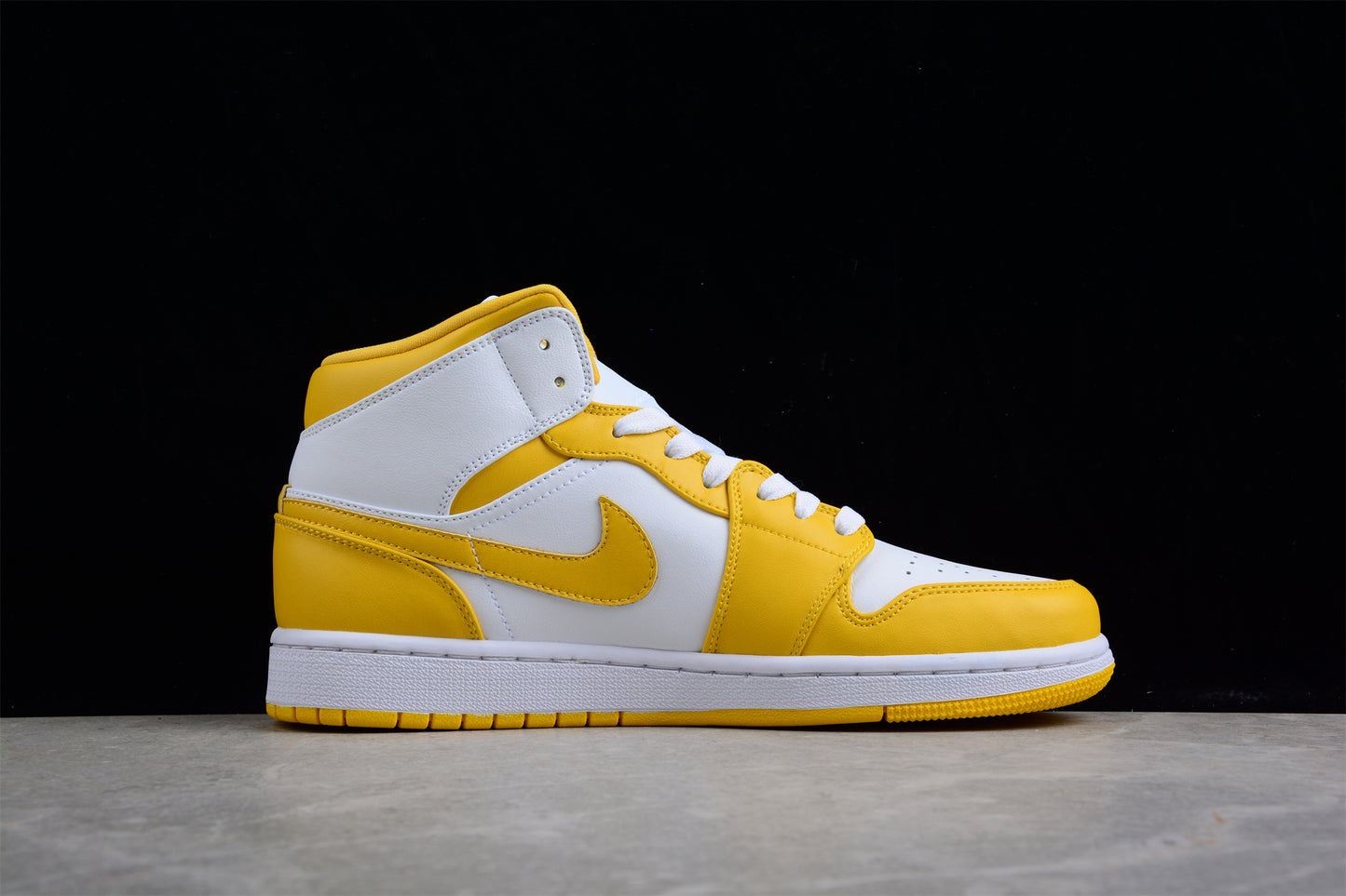 Nike  Air Jordan 1 Mid 'University Gold White' - Best Reps Website 2025