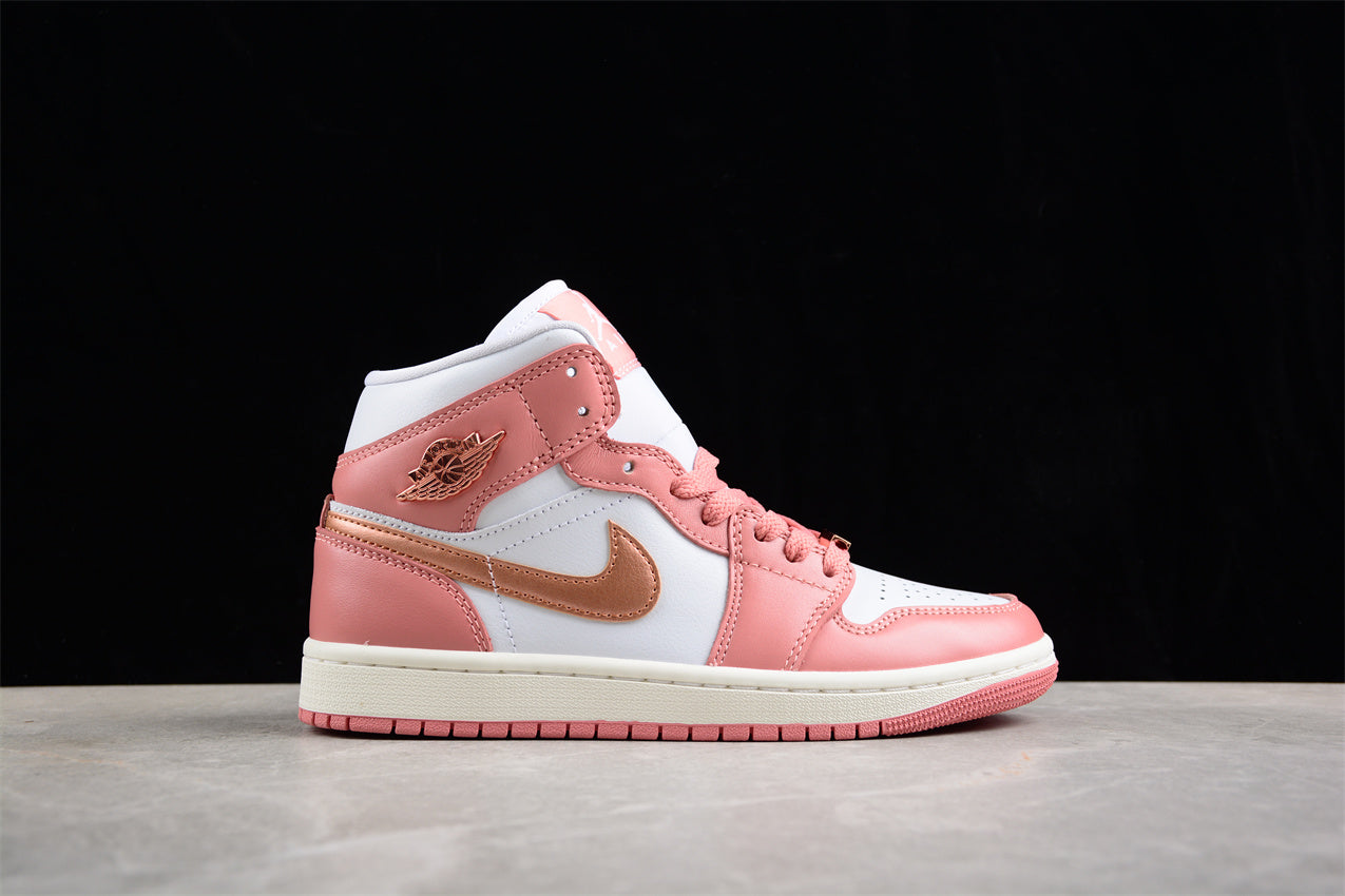 Nike Air Jordan 1 Mid SE "Red Stardust Sail" - Best Reps Website 2025