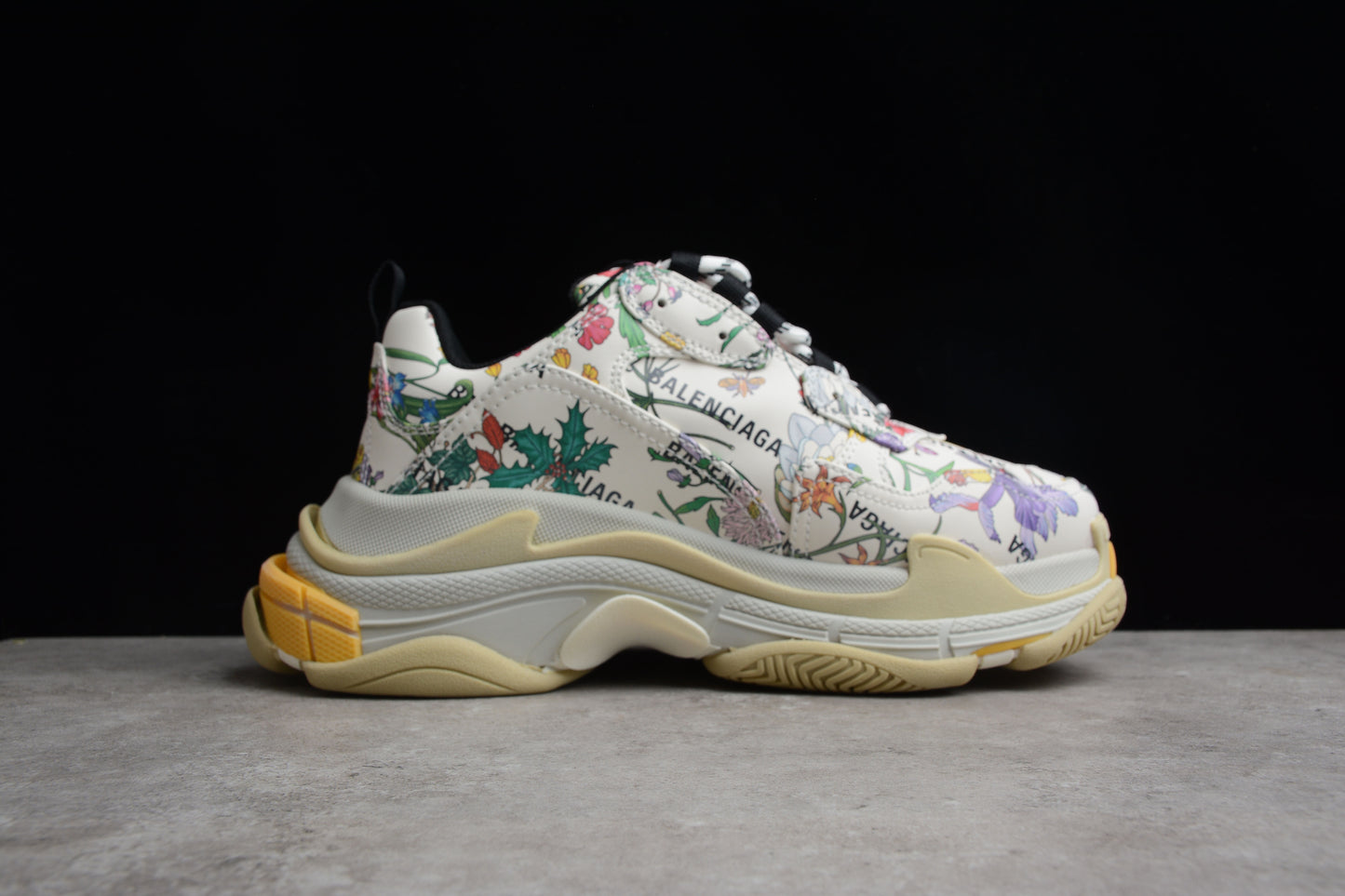 Gucci x Balenciaga The Hacker Project Triple S – Flora Print - Best Reps Website 2025