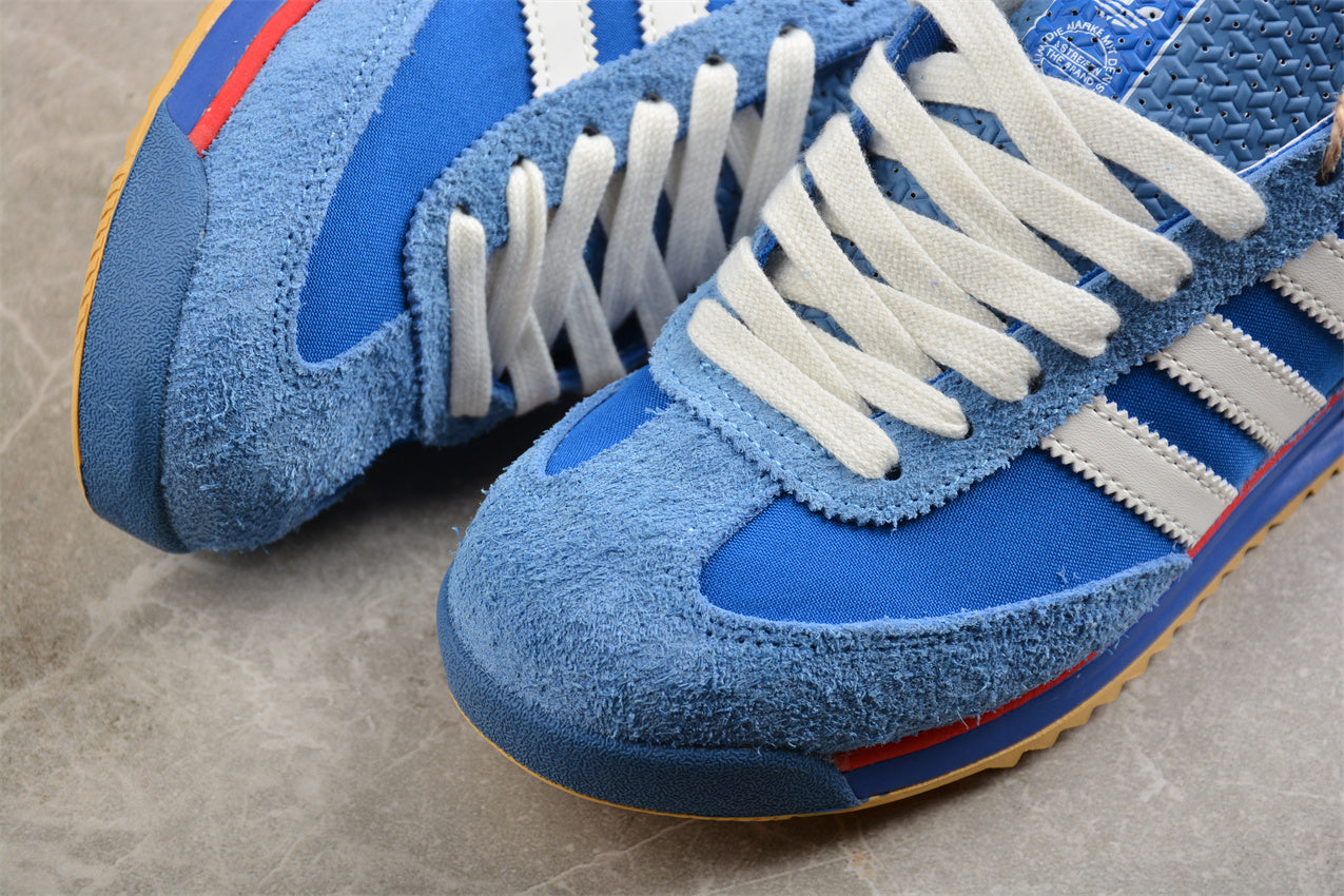 Adidas Originals SL 72 RS shoes in Blue and White Colorway