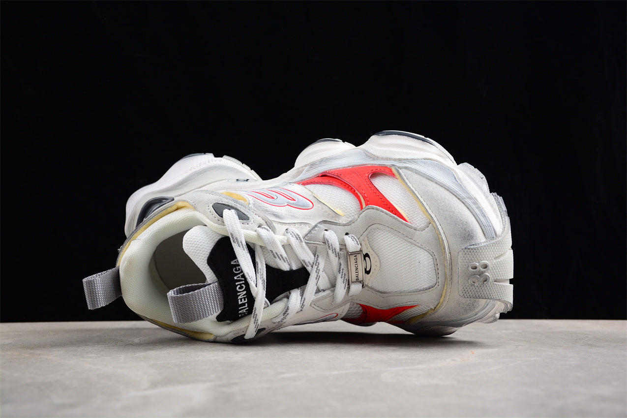 Balenciaga Cargo Sneaker 'Worn-Out - White Red' - Best Reps Website 2025