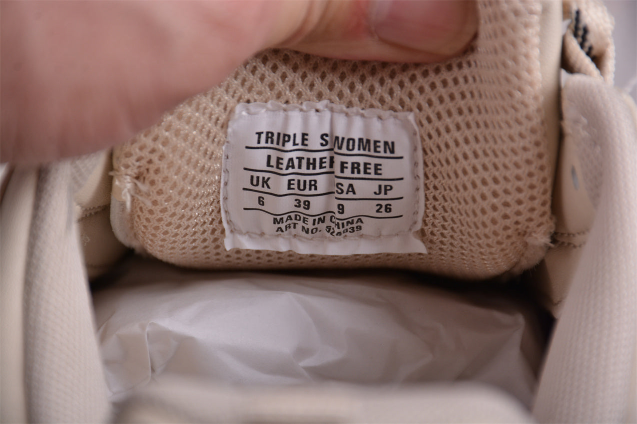 Balenciaga Triple S DIY METAL – Cream/Red - Best Reps Website 2025