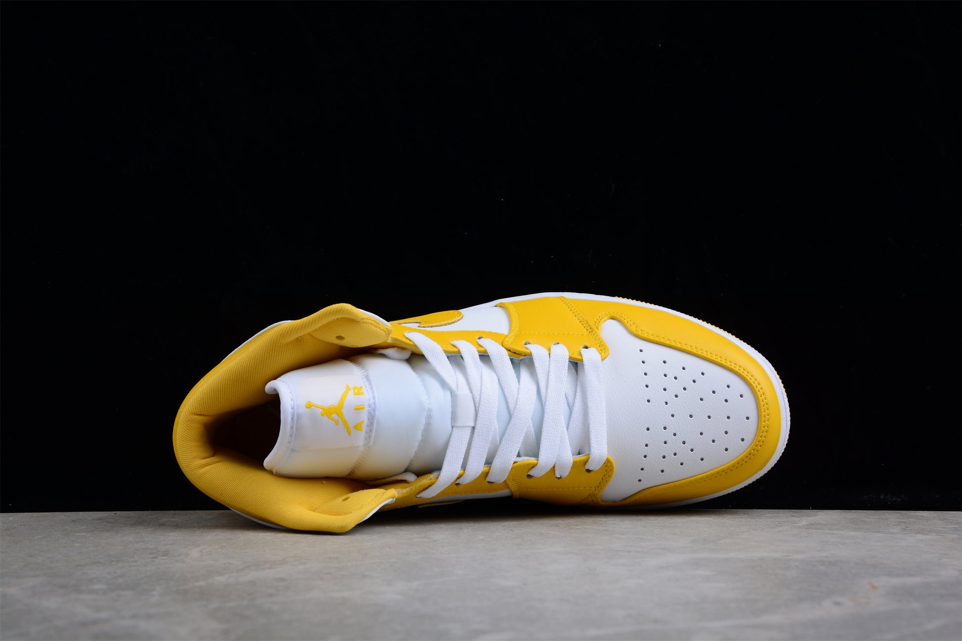 Nike  Air Jordan 1 Mid 'University Gold White' - Best Reps Website 2025