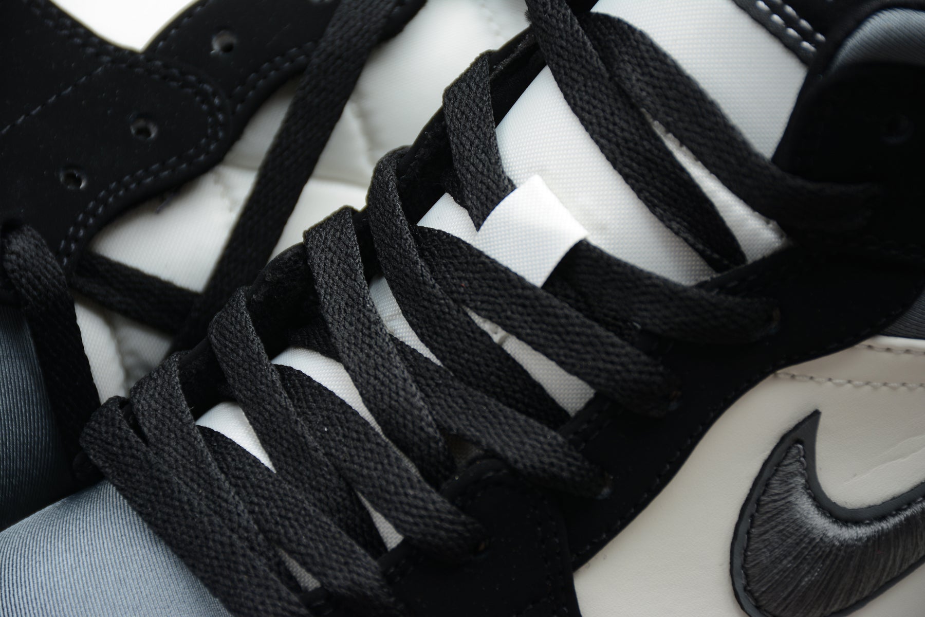 Air Jordan 1 Mid "Black/Smoke Grey" - Best Reps Website 2025