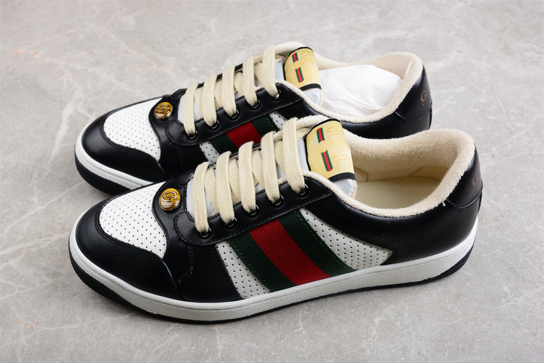 Gucci Wmns Screener 'Black White' - Best Reps Website 2025