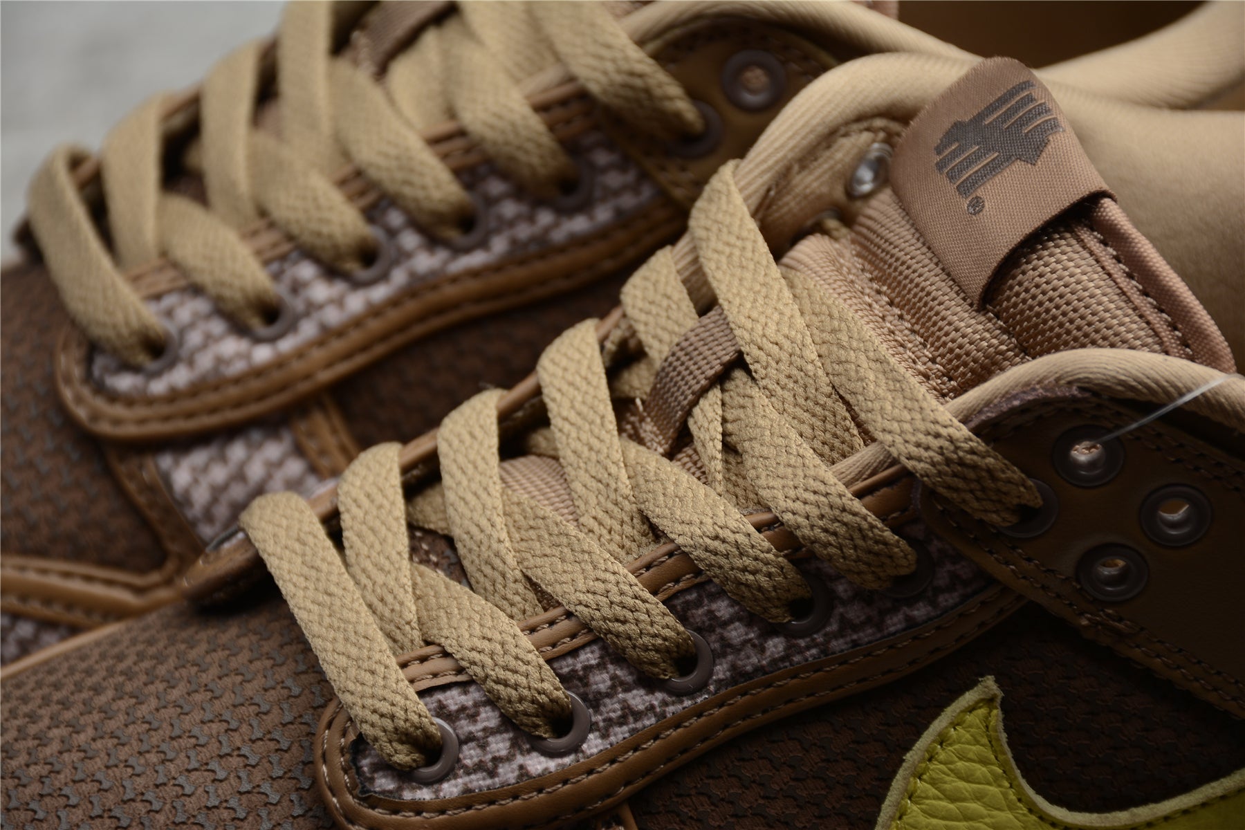 Undefeated x Nike Dunk Low SP “Canteen” (Inside Out)