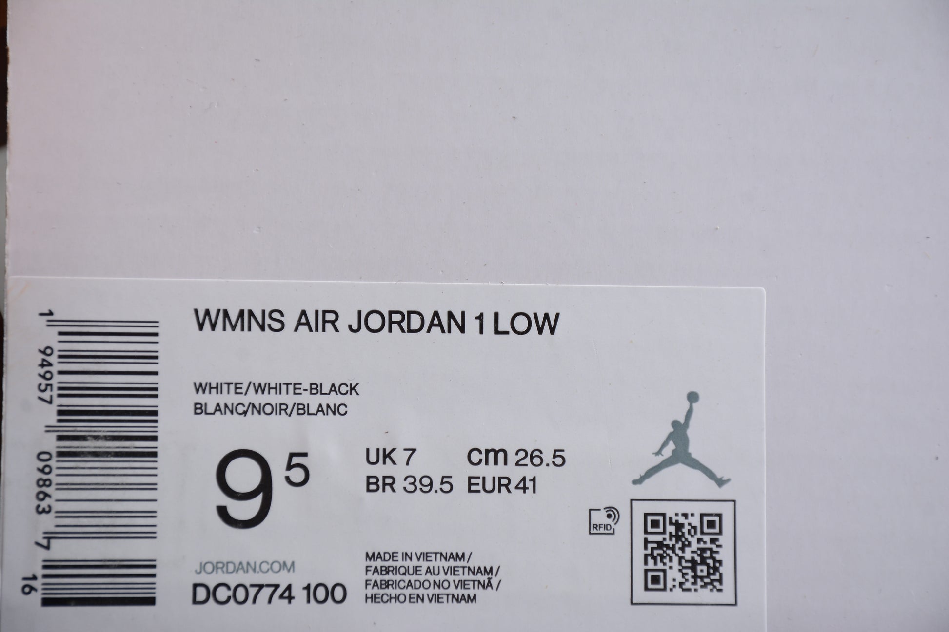 Nike Air Jordan 1 Low "Panda Trainers"