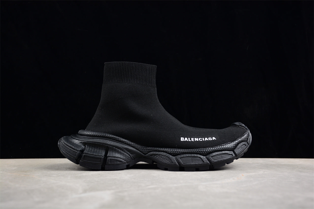 Balenciaga 3XL Sock – Triple Black - Best Reps Website 2025