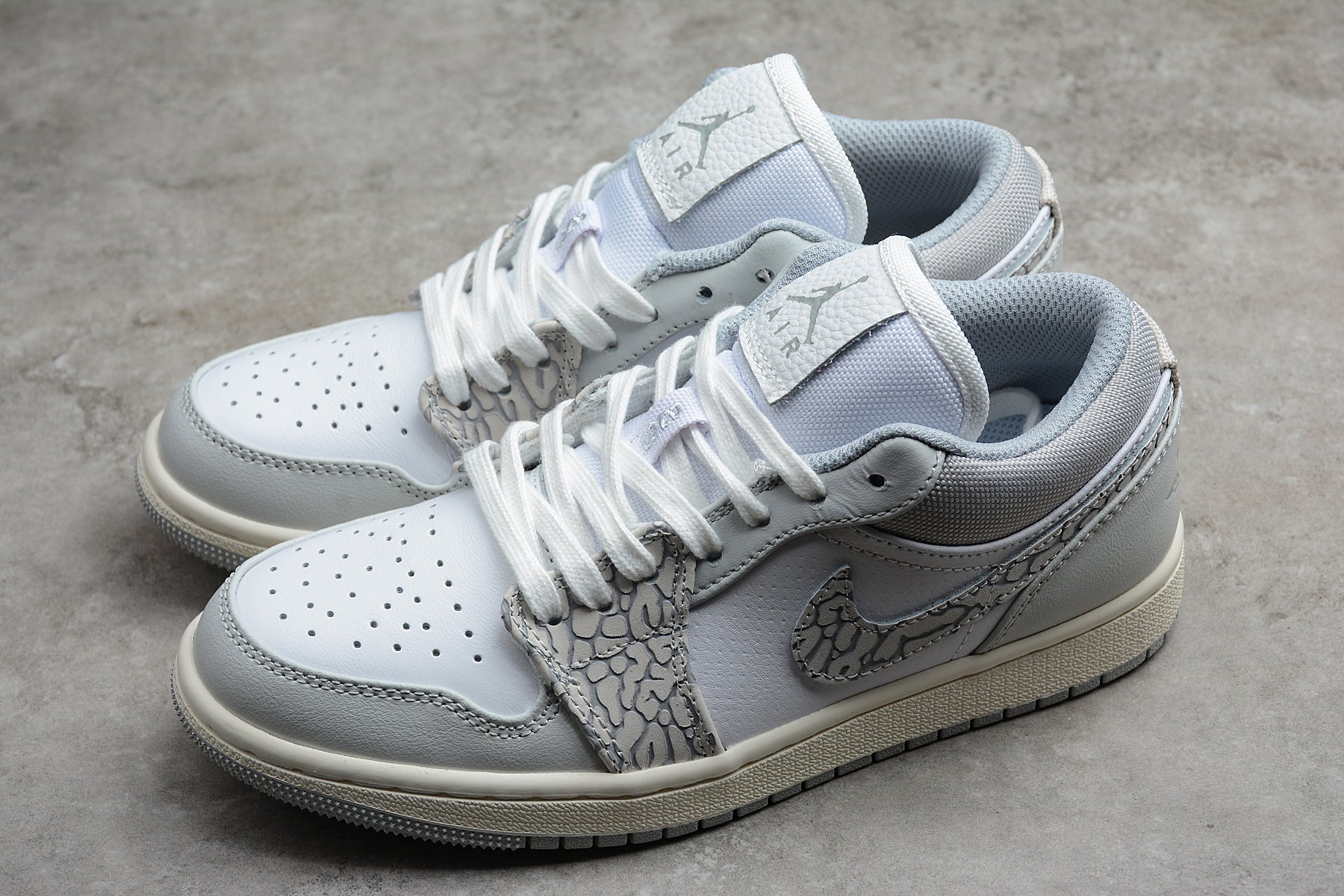 Air Jordan 1 Low PRM“Elephant Print” DH4269-100 - Best Reps Website 2025