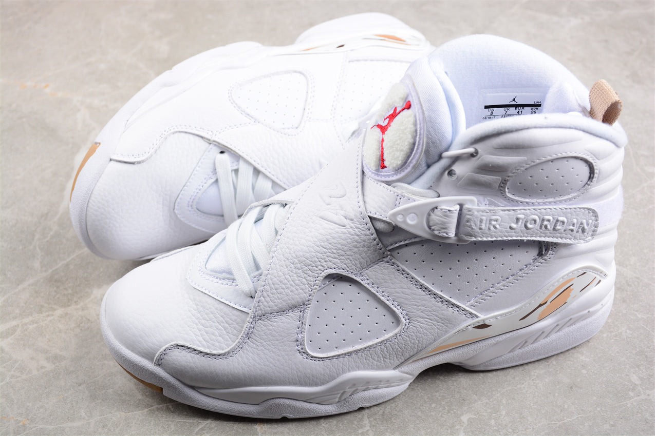 Air Jordan 8 Retro "OVO" White - Best Reps Website 2025