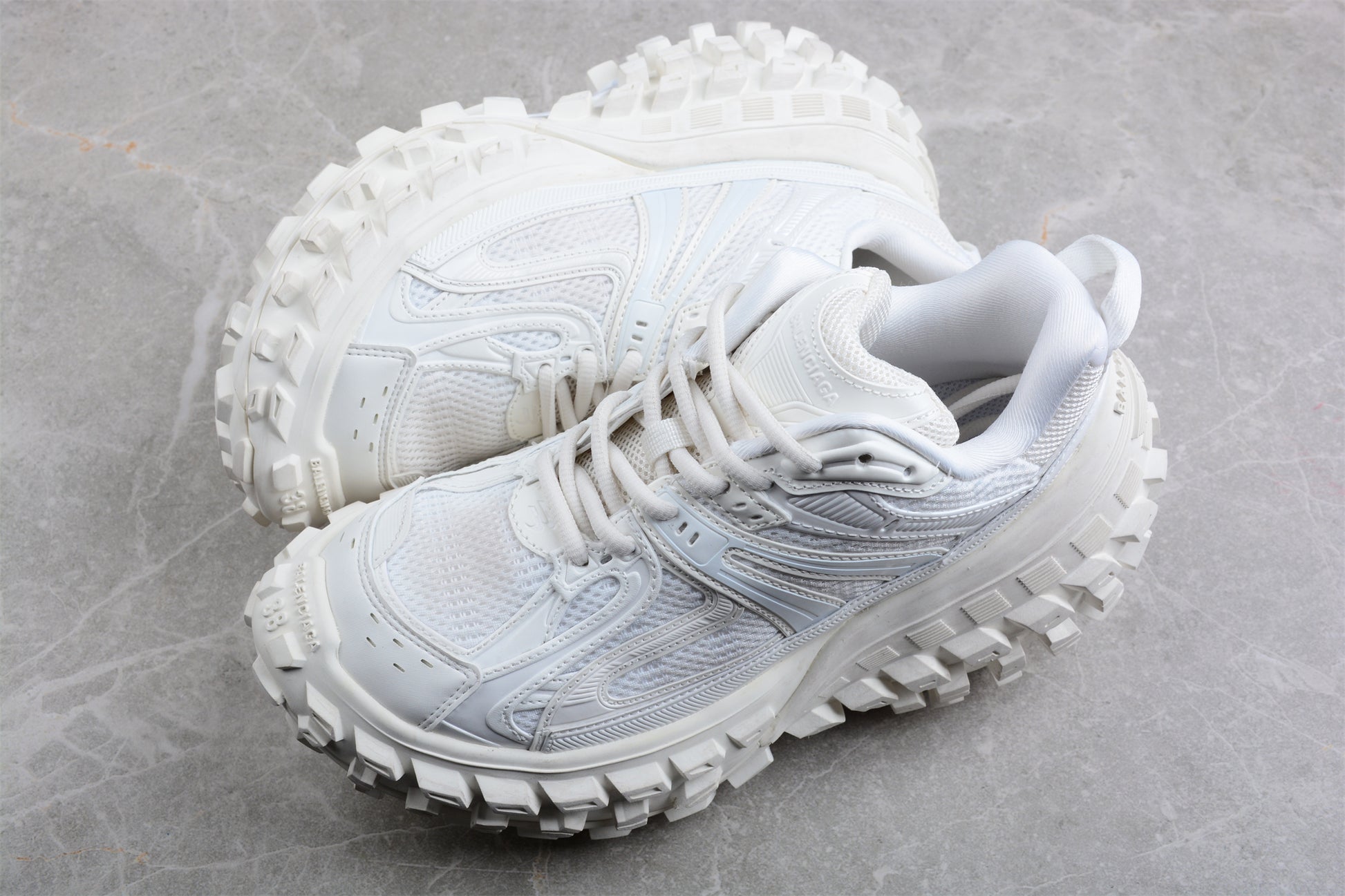 Balenciaga Defender Off-White Mesh and Nylon Sneakers - Best Reps Website 2025