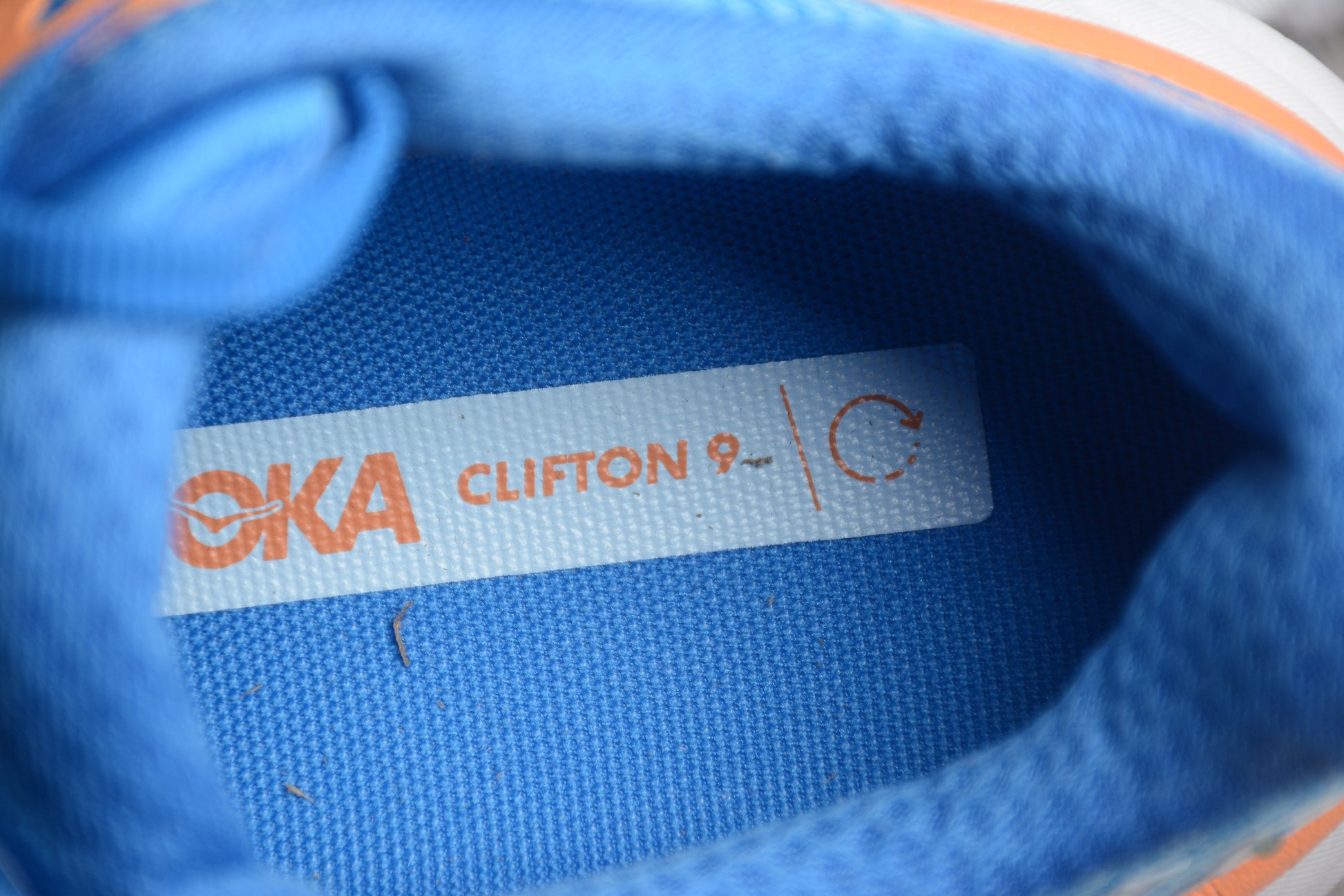 HOKA Clifton 9 in Blue/Orange - Best Reps Website 2025