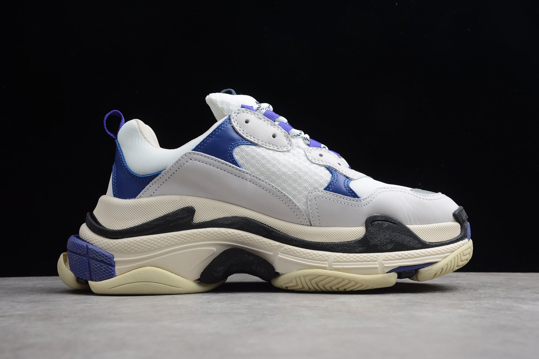 Balenciaga Triple S Sneaker in White/Purple - Best Reps Website 2025