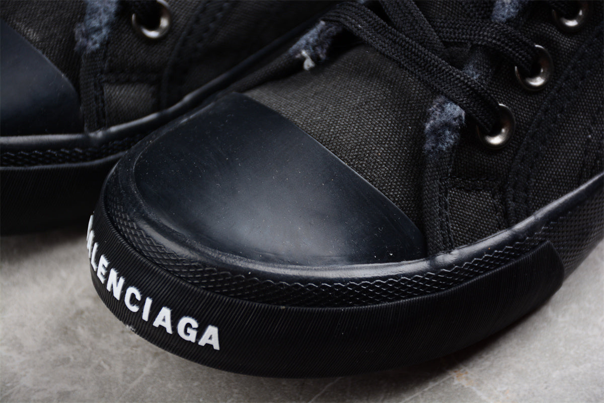 Balenciaga Paris Low Top Black Sneakers - Best Reps Website 2025