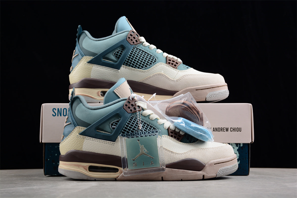 Custom Air Jordan 4 Retro “Snorlax & Doraemon” - Best Reps Website 2025