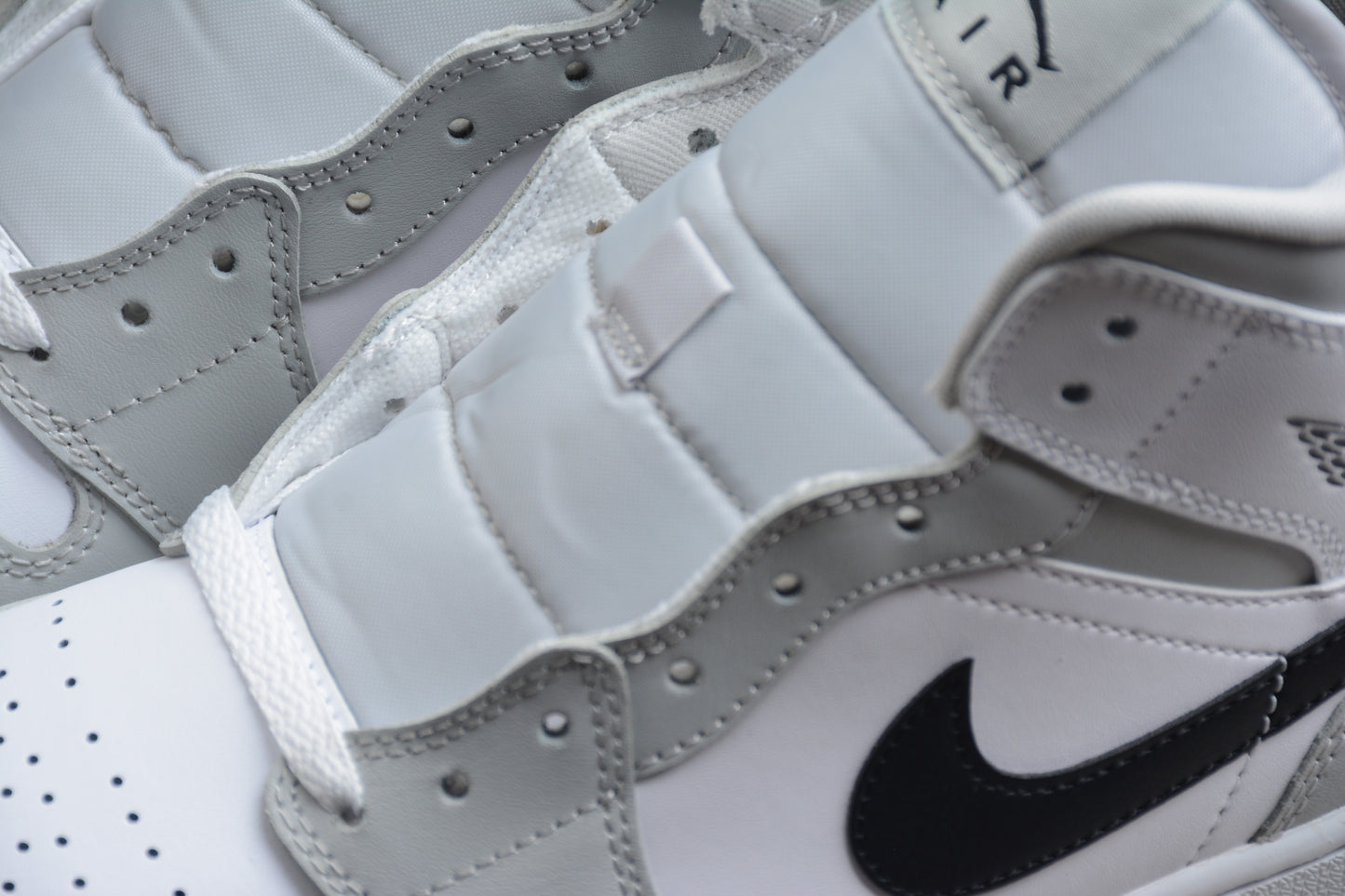 Nike Air Jordan 1 Mid "Grey Fog Black White" - Best Reps Website 2025