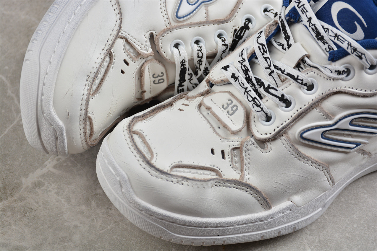  Balenciaga Hamptons Worn Out White/Blue 