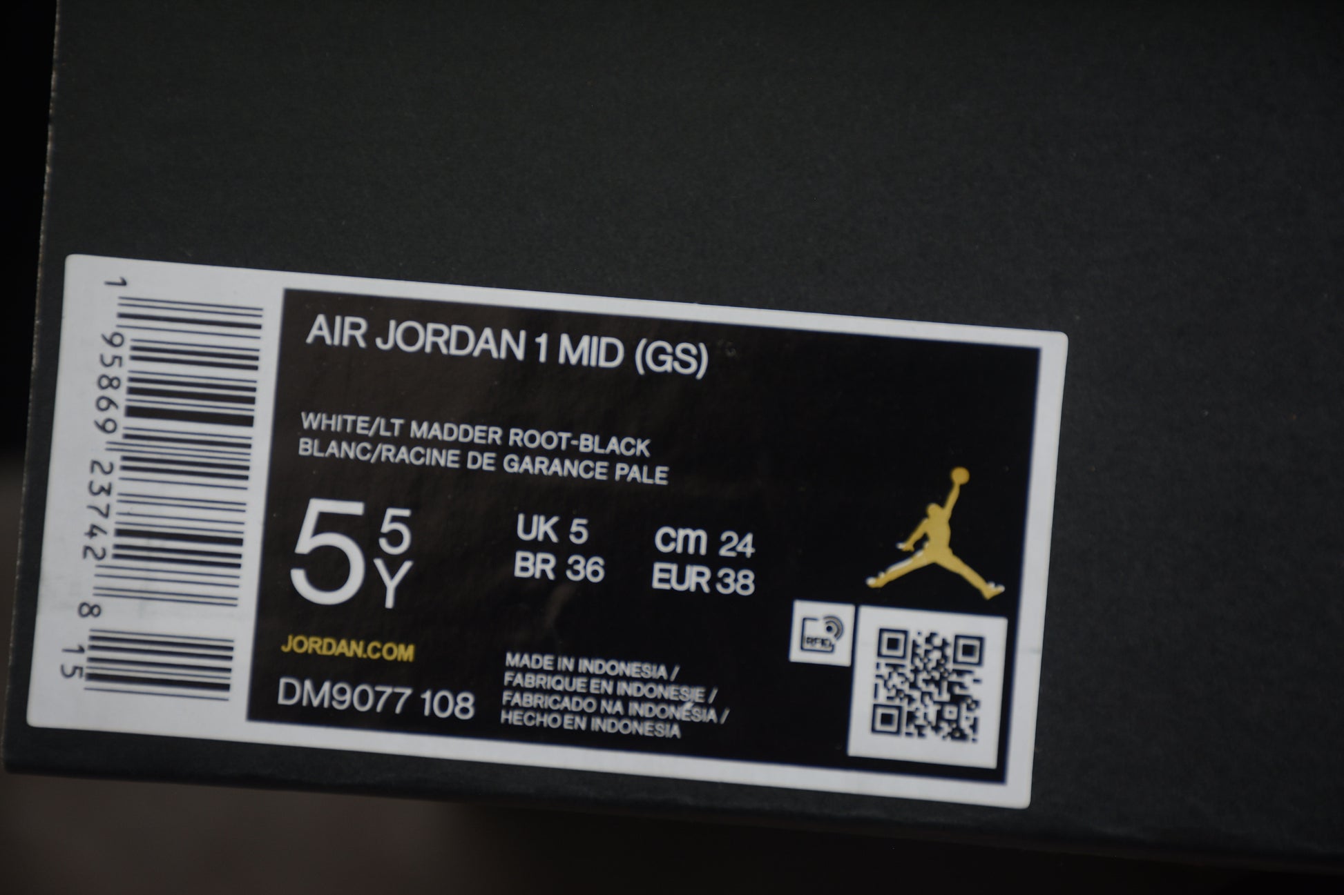 Air Jordan 1 Mid "Light Madder Root" (GS) - Best Reps Website 2025