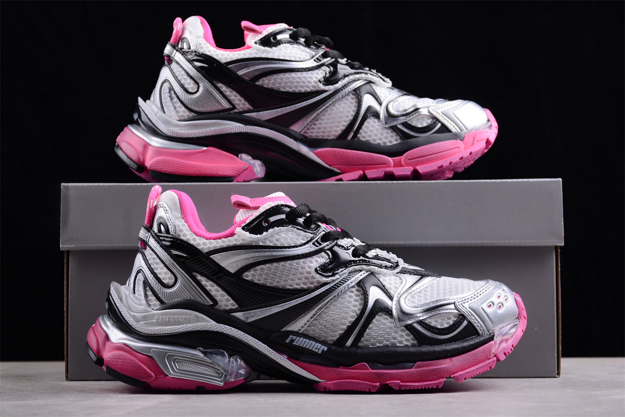 Balenciaga Runner 2 Women’s – Silver/ Pink - Best Reps Website 2025