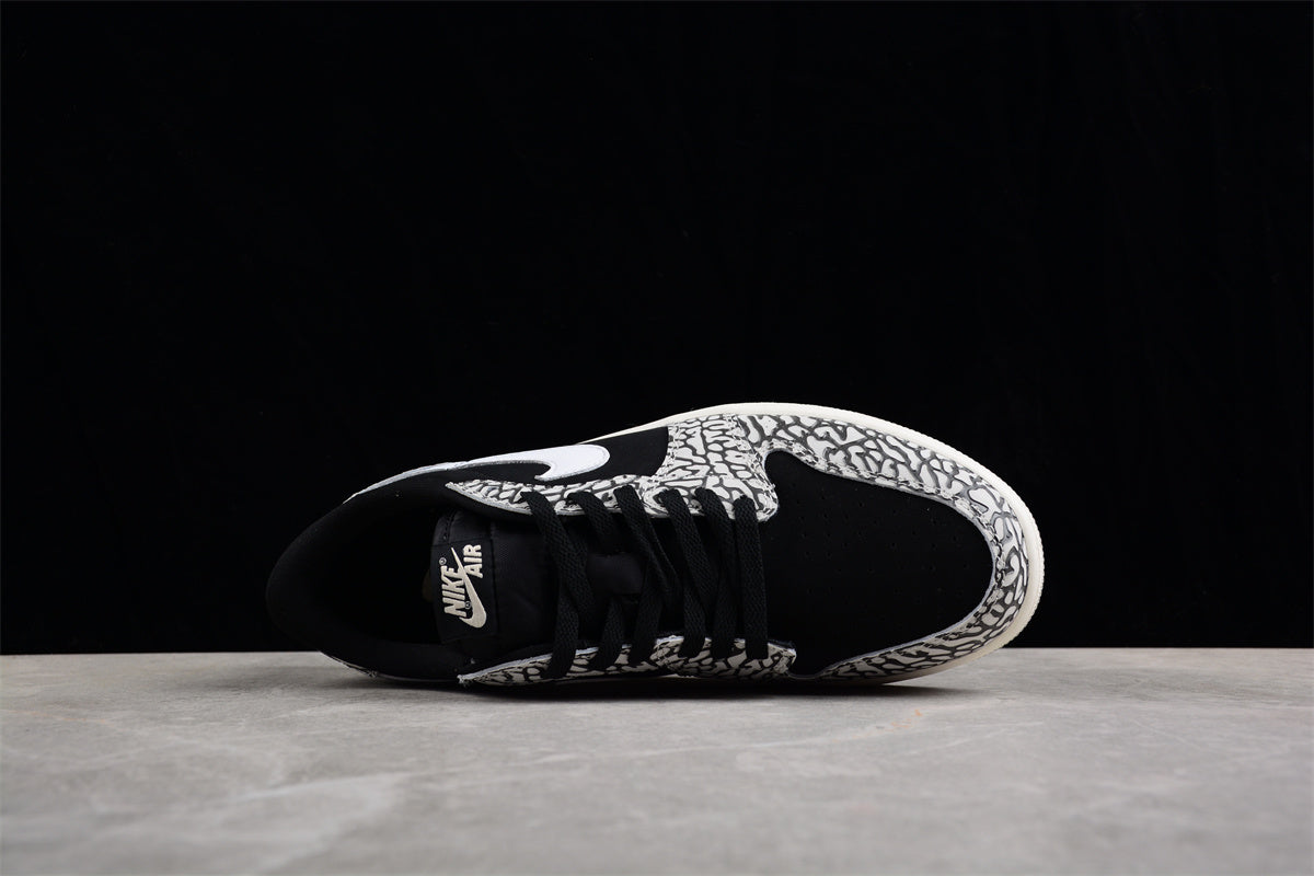Air Jordan 1 Low OG "Black Cement" - Best Reps Website 2025