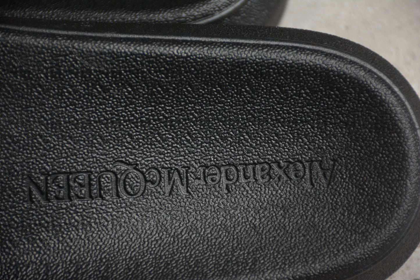 Alexander McQueen Pool Slide in Black - Best Reps Website 2025