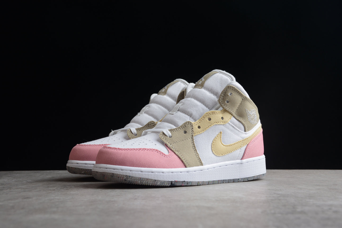 Nike Air Jordan 1 Mid SE White/Vivid Green - Best Reps Website 2025