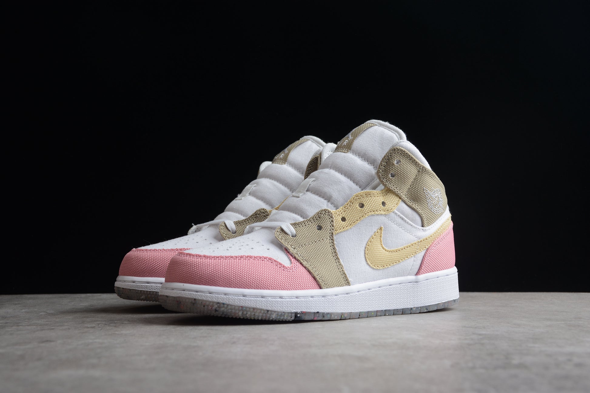 Nike Air Jordan 1 Mid SE White/Vivid Green - Best Reps Website 2025
