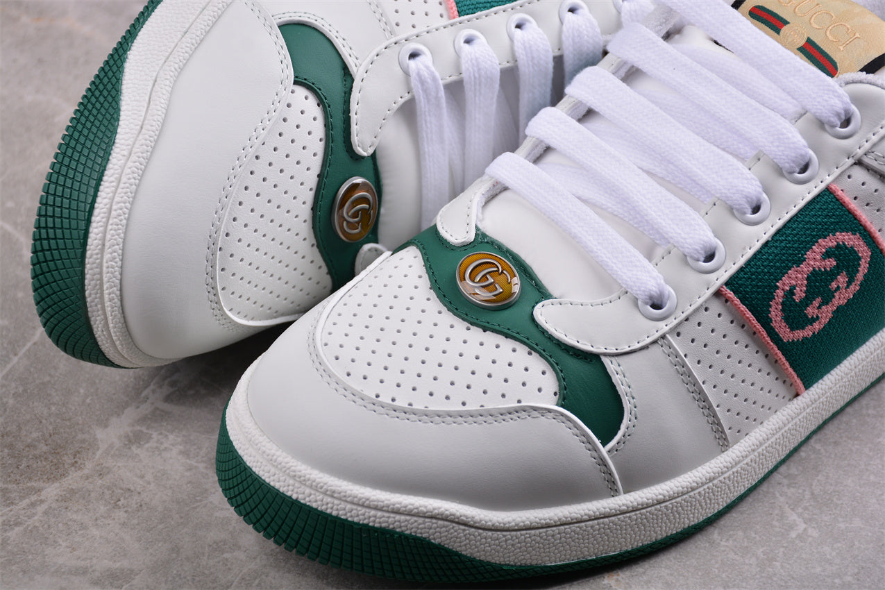 Gucci Screener White Green - Best Reps Website 2025