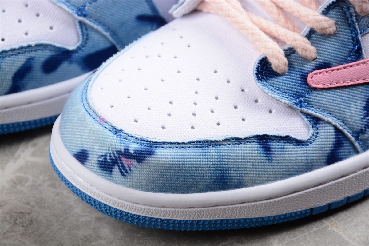 Air Jordan 1 Low SE "Canvas Denim Pink Blue". - Best Reps Website 2025