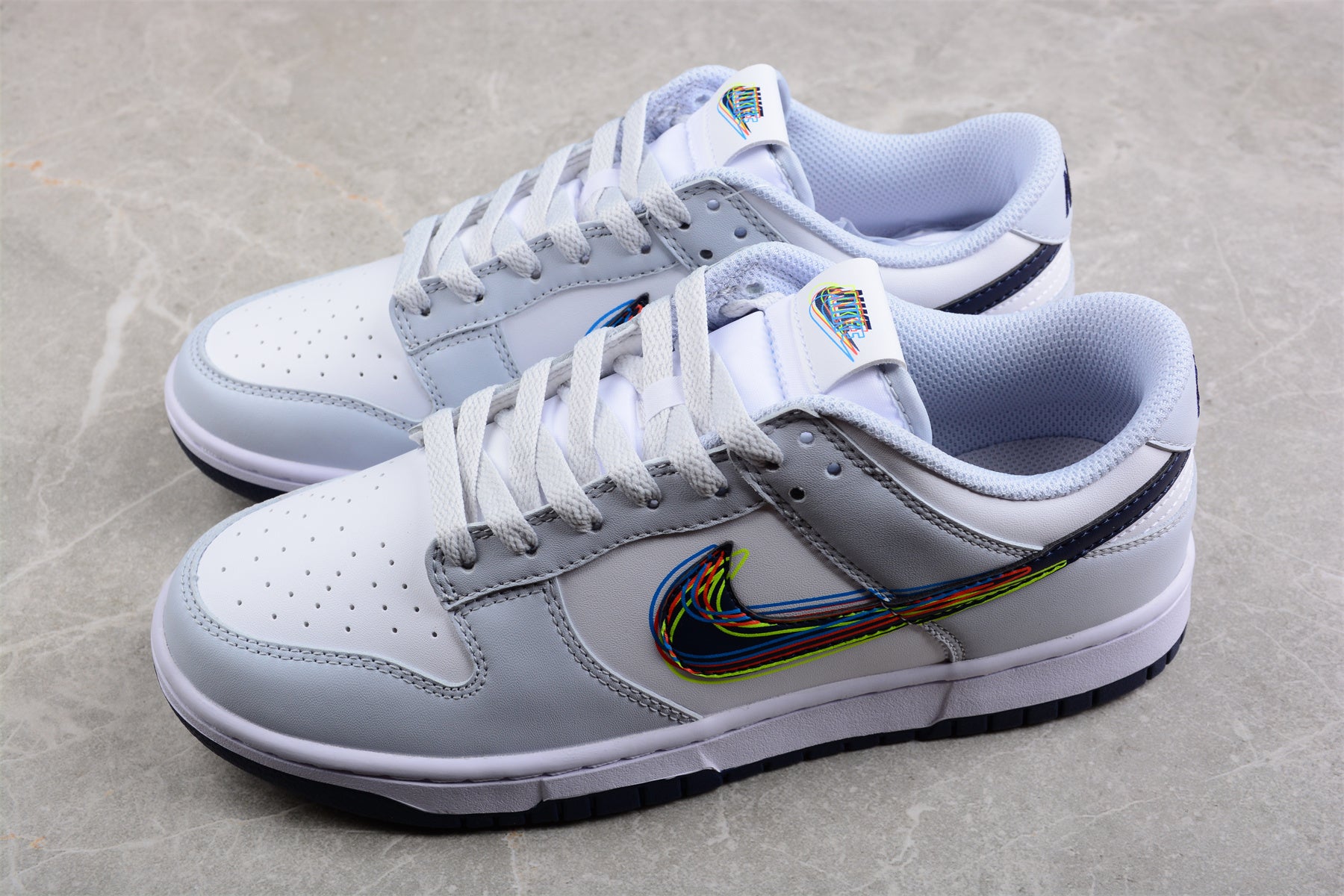 Nike Dunk Low "3D Swoosh" Grey - Best Reps Website 2025