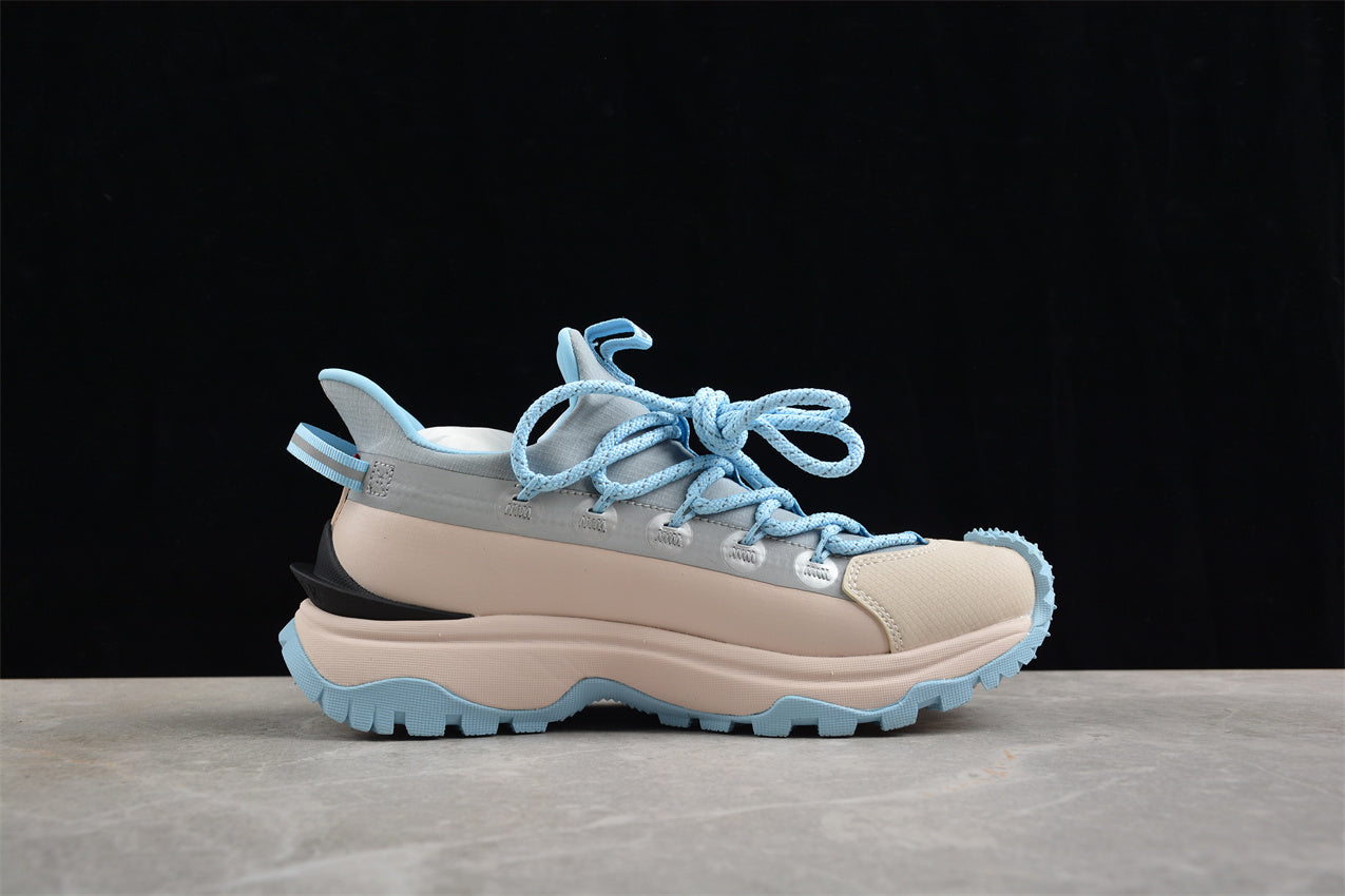 Moncler Low-Top Trailgrip Lite 2 Sneakers with Mountain Laces Light Blue - Best Reps Website 2025