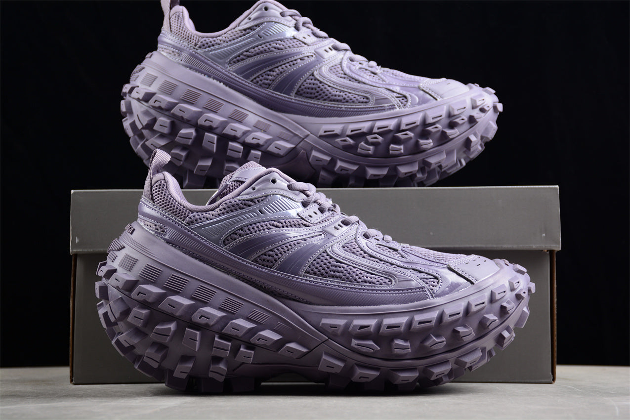 Balenciaga Defender Rubber Platform Sneakers in Purple - Best Reps Website 2025