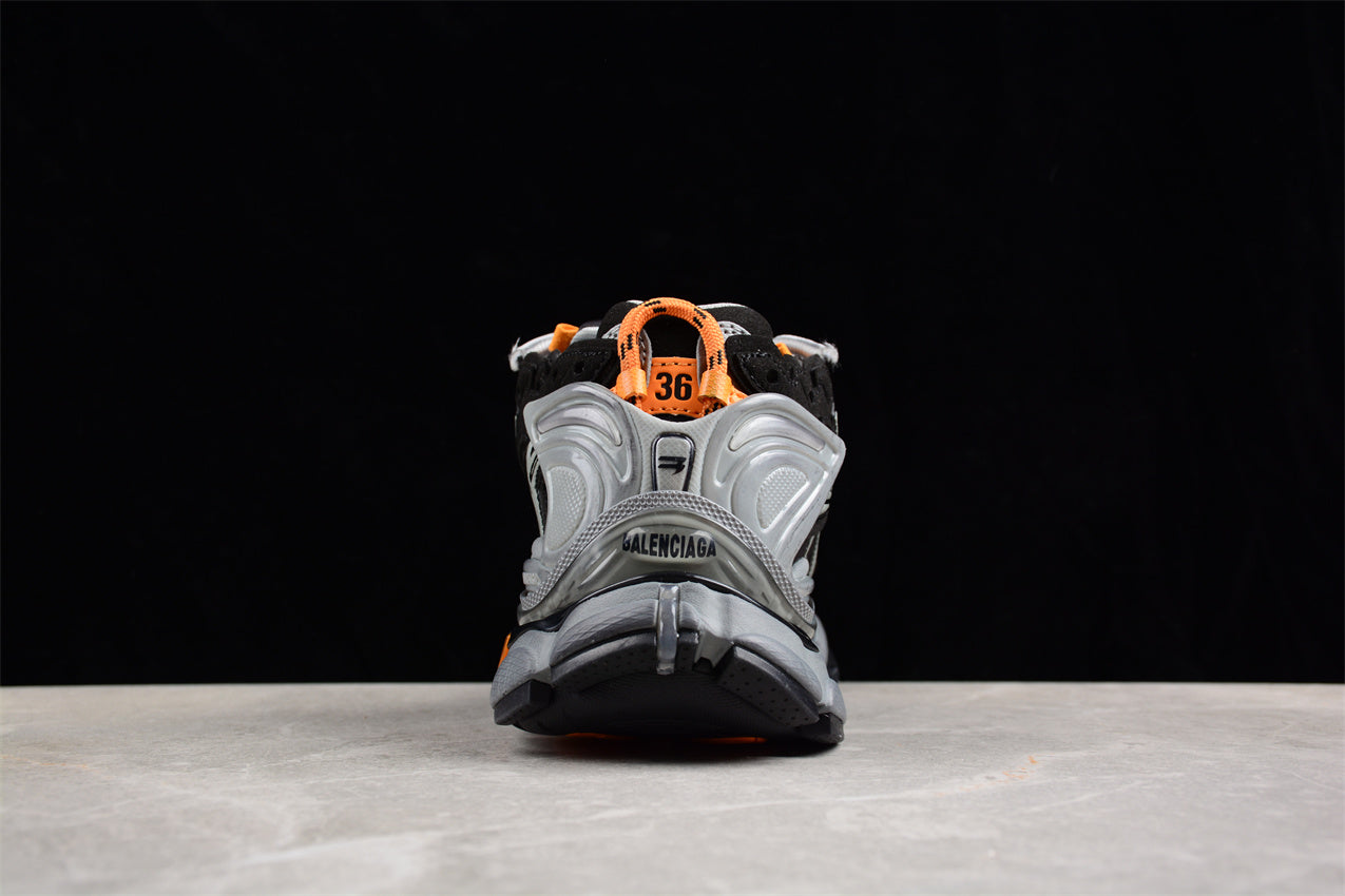 Balenciaga Runner Sneaker 'Worn-Out - Black Fluo Orange' - Best Reps Website 2025