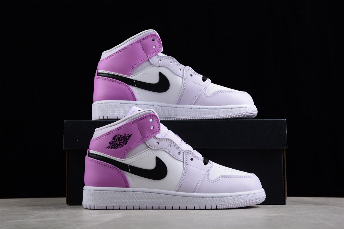 Nike Air Jordan 1 Mid GS "Barely Grape"