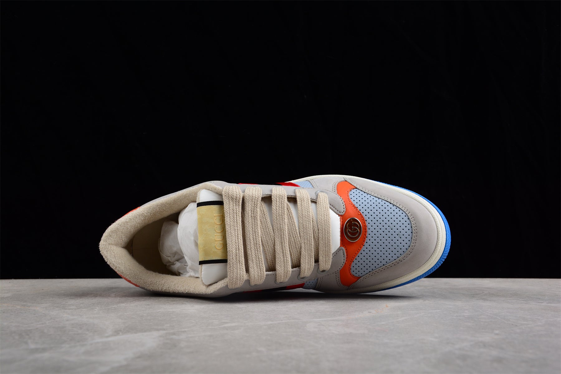 Gucci Screener "Lovelight Grey Suede" - Best Reps Website 2025