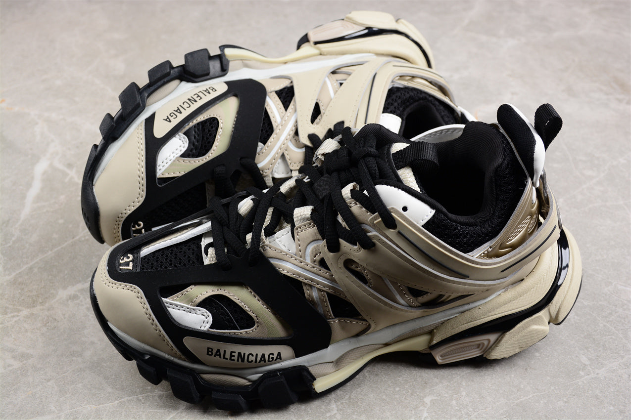 Balenciaga Track Sneaker – Beige & Black - Best Reps Website 2025