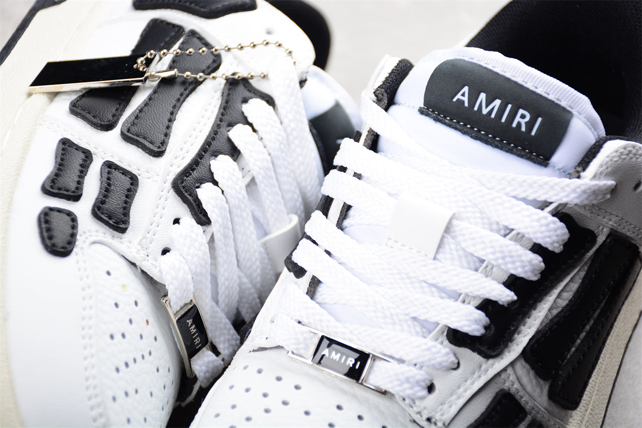 AMIRI Skel Top Low 'White Black' - Best Reps Website 2025