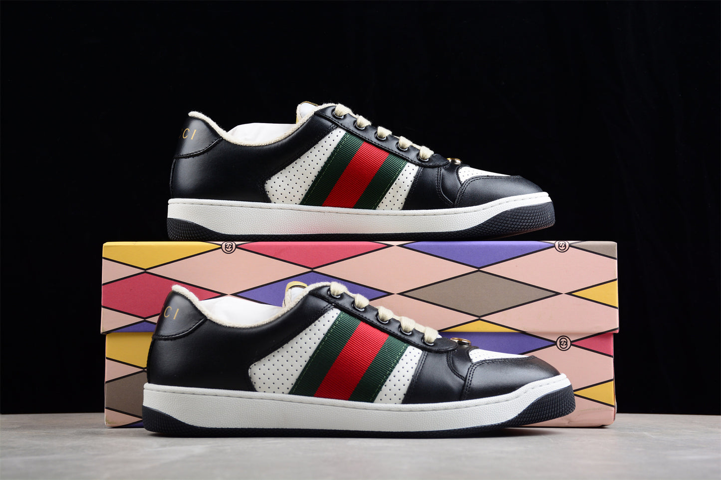 Gucci Wmns Screener 'Black White' - Best Reps Website 2025
