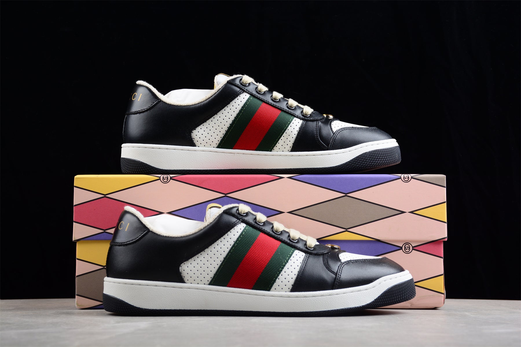 Gucci Wmns Screener 'Black White' - Best Reps Website 2025