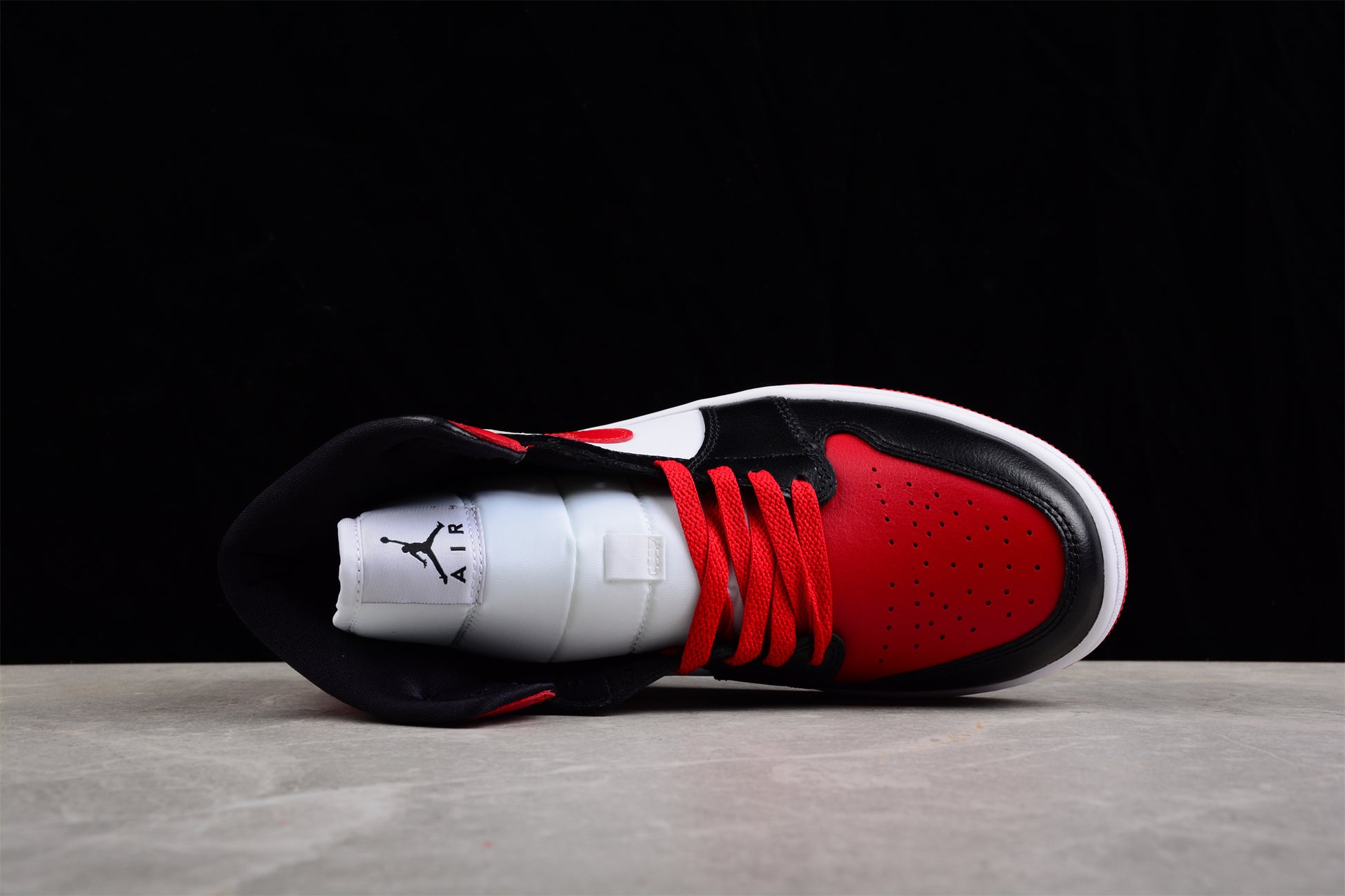 Air Jordan 1 Mid "Alternate Bred Toe" - Best Reps Website 2025