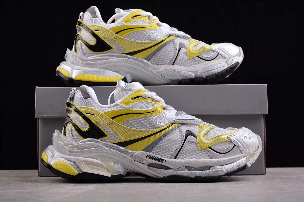 Balenciaga Runner Sneaker 'Worn-Out - White Yellow' - Best Reps Website 2025