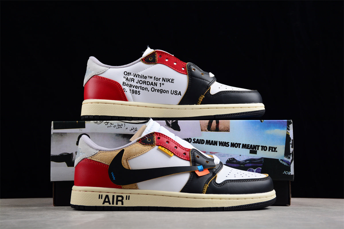 Off-White x Air Jordan 1 Low OG Custom