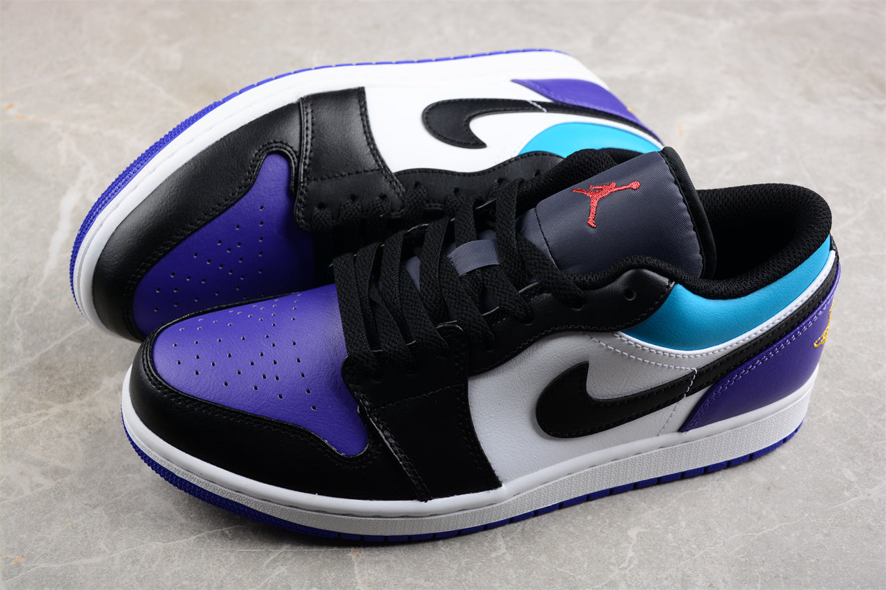 Air Jordan 1 Low "Aqua Court Purple"