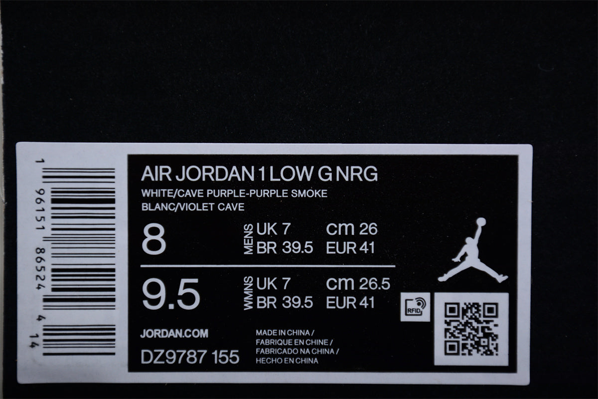 Air Jordan 1 Low Golf "Purple Smoke"