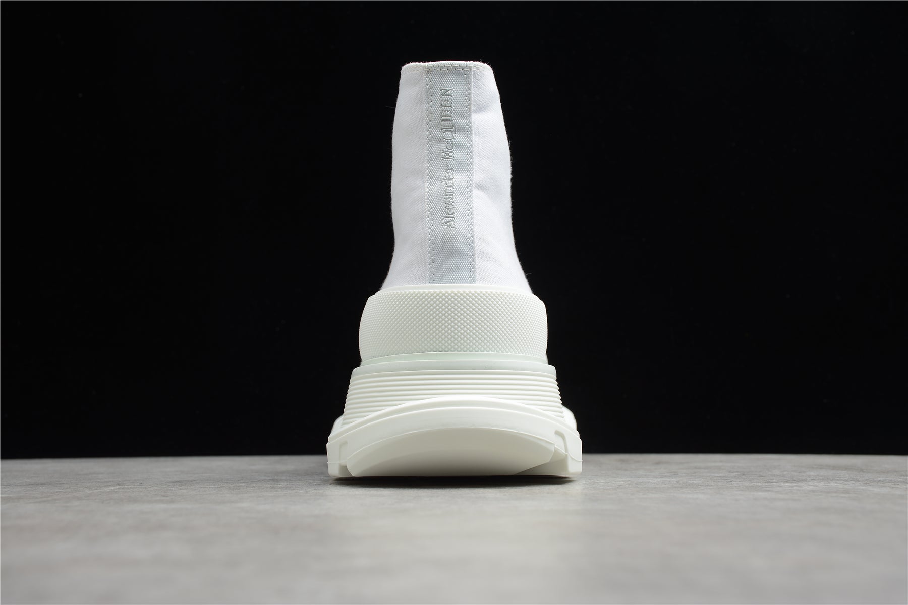 Alexander McQueen Tread Slick Boot Leather White White - Best Reps Website 2025