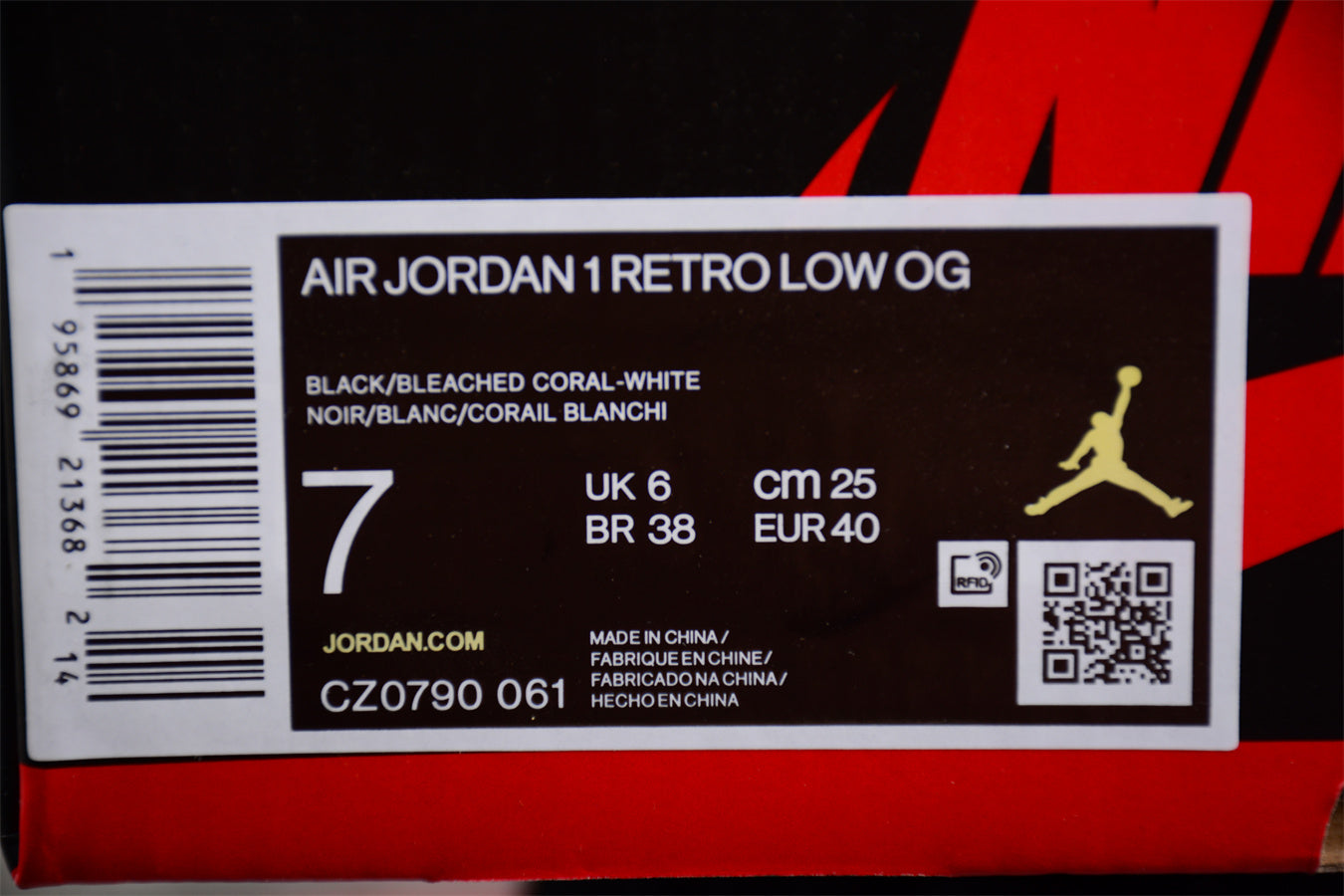 Air Jordan 1 Low OG "Bleached Coral" - Best Reps Website 2025