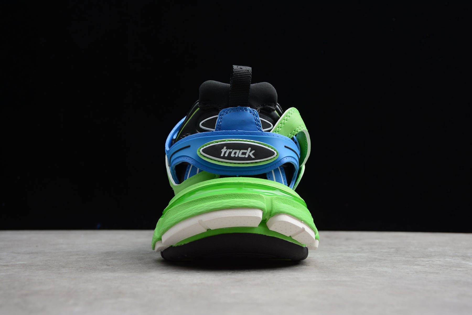  Balenciaga Track Low Sneakers in Blue/Green 