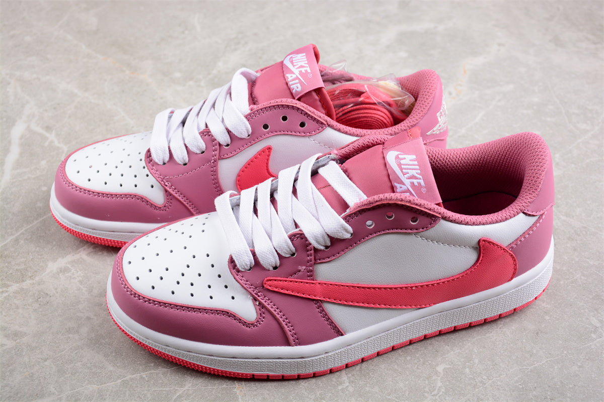 AJ1 Low TRAVIS SCOTT Pink