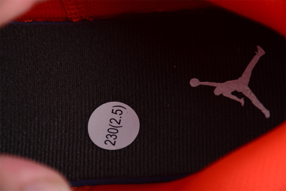 Air Jordan 1 Mid GS "Orange Suede"